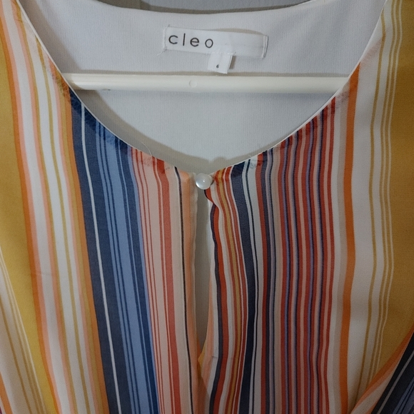 2/$50 Cleo Multi Coloured Midi Summer dress - Picture 7 of 8
